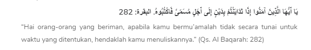 Ayat Alquran tentang kredit yang halal dalam islam